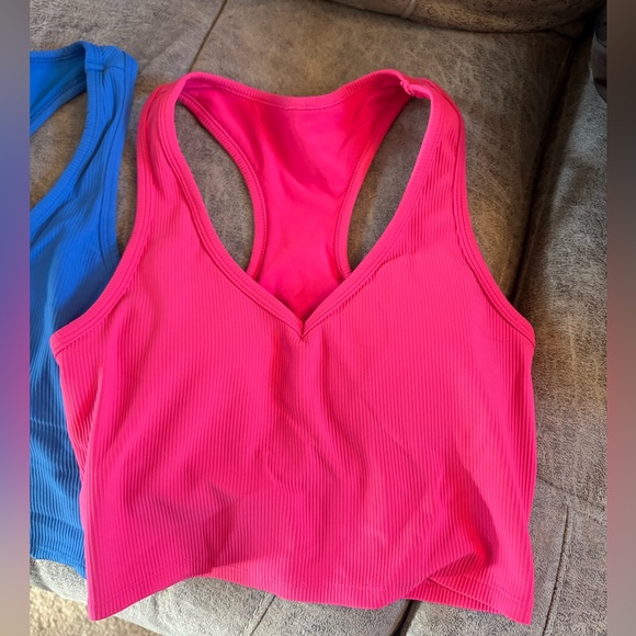Women's Ribbed Tank Tops - Picture 2 of 3